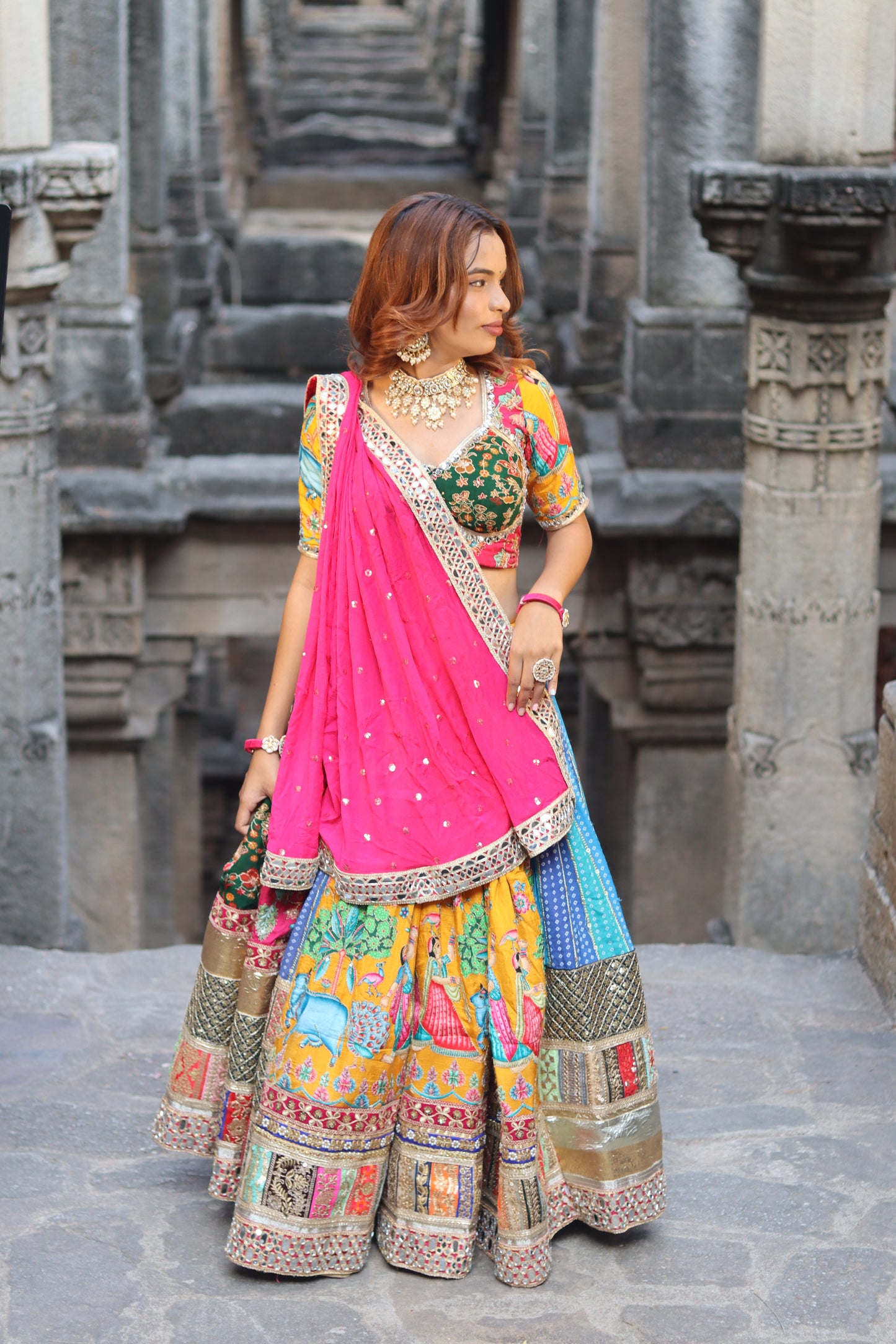 Radha Rani Collection| Pichwai Chaniya Choli