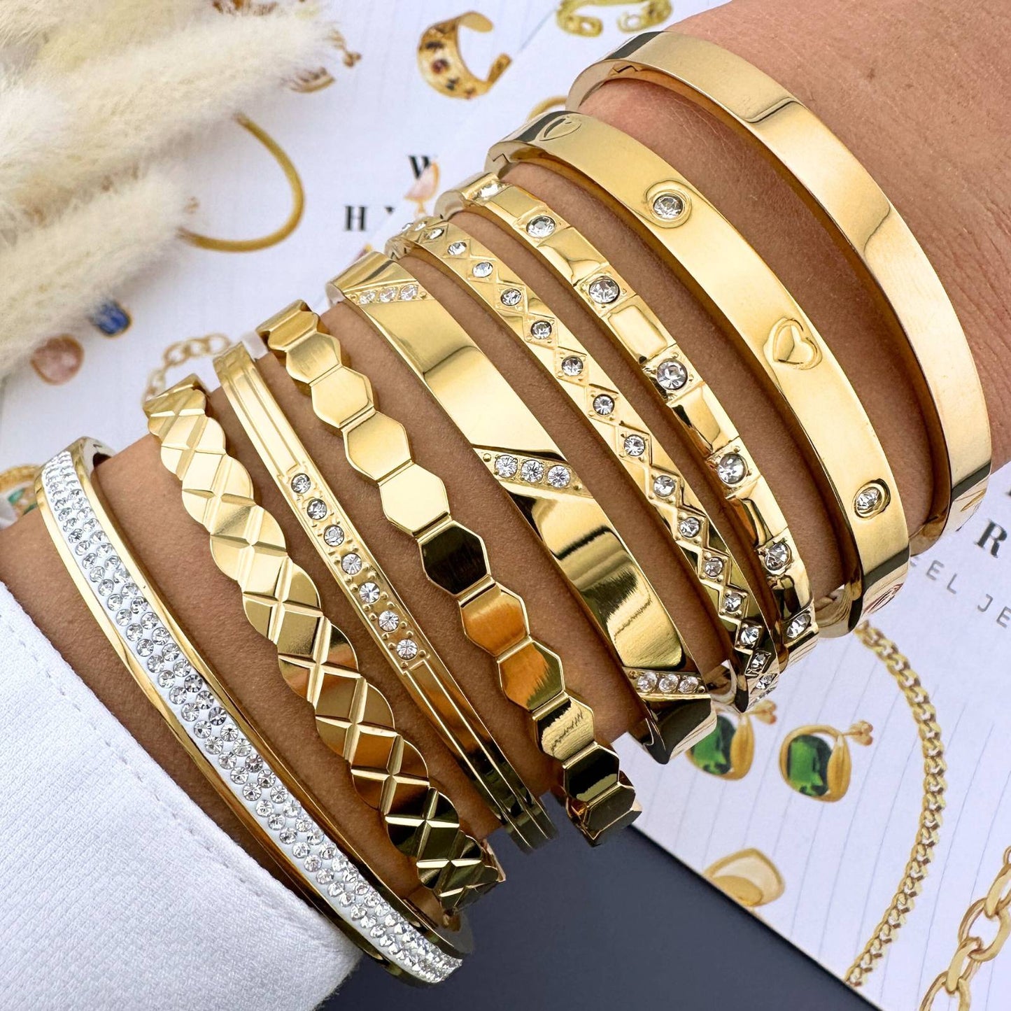 18K Gold Plated | Anti-Tarnish Intensity Bracelet