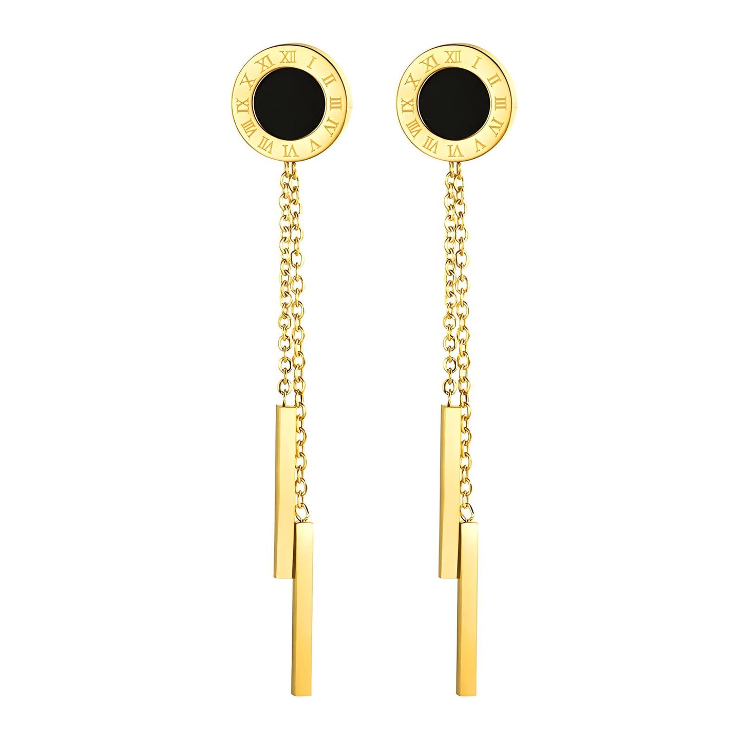 "18k gold plated, anti-tarnish jewelry—perfect New Year or Christmas gift for her. Elegant, durable, and the best accessory to elevate any look. A Best Buy treasure!"
