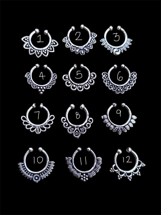 Septum Nose Ring | Press-On