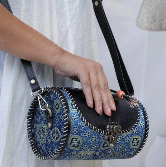 Blue Dholi Bags