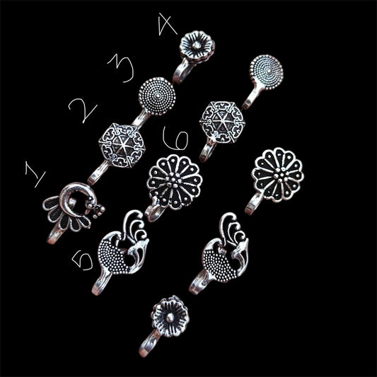 Simple Press-on Nose pins