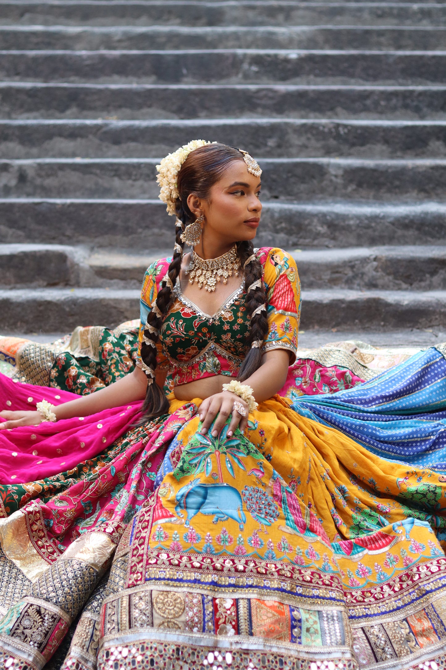 Radha Rani Collection| Pichwai Chaniya Choli
