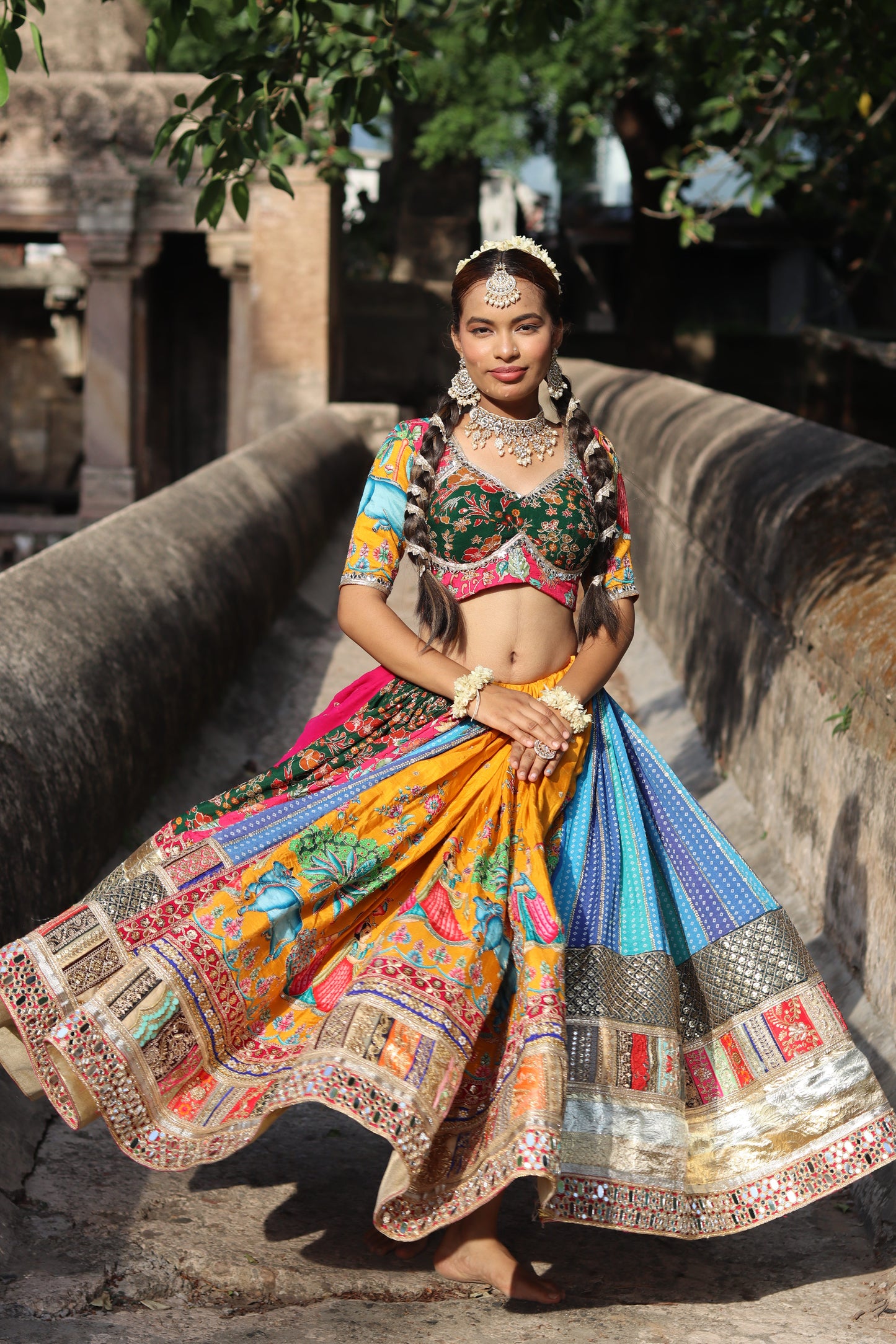Radha Rani Collection| Pichwai Chaniya Choli