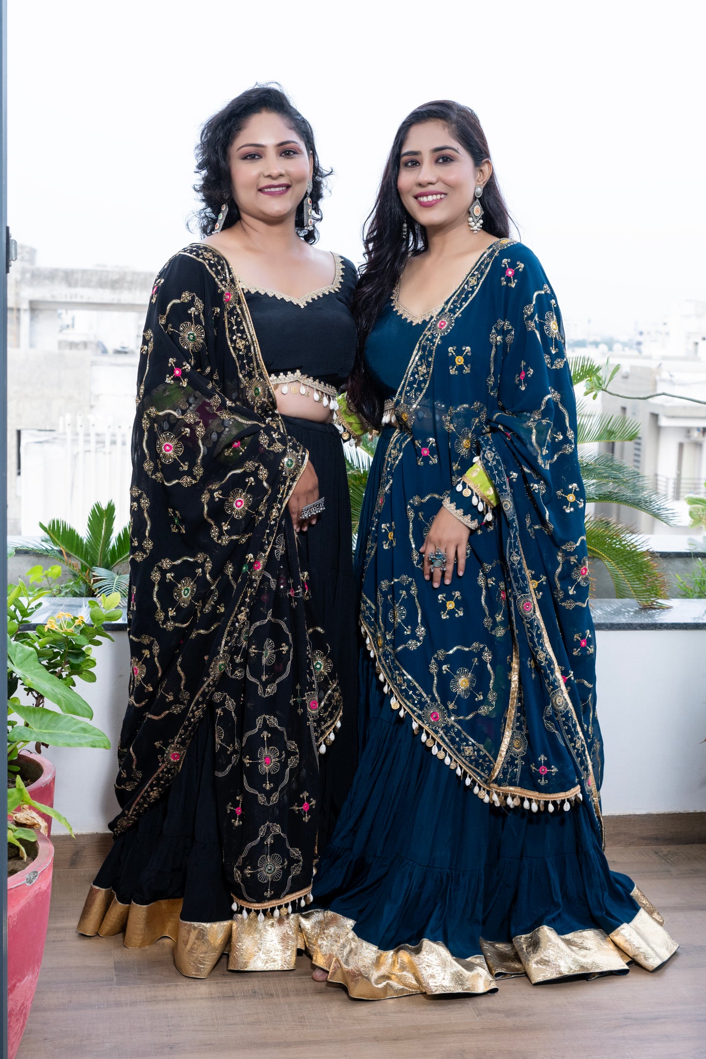 Vintage Black Chaniya Choli.
