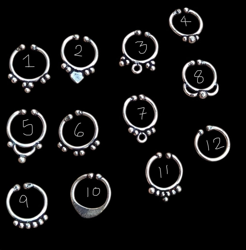 Simple Septum Nose Rings