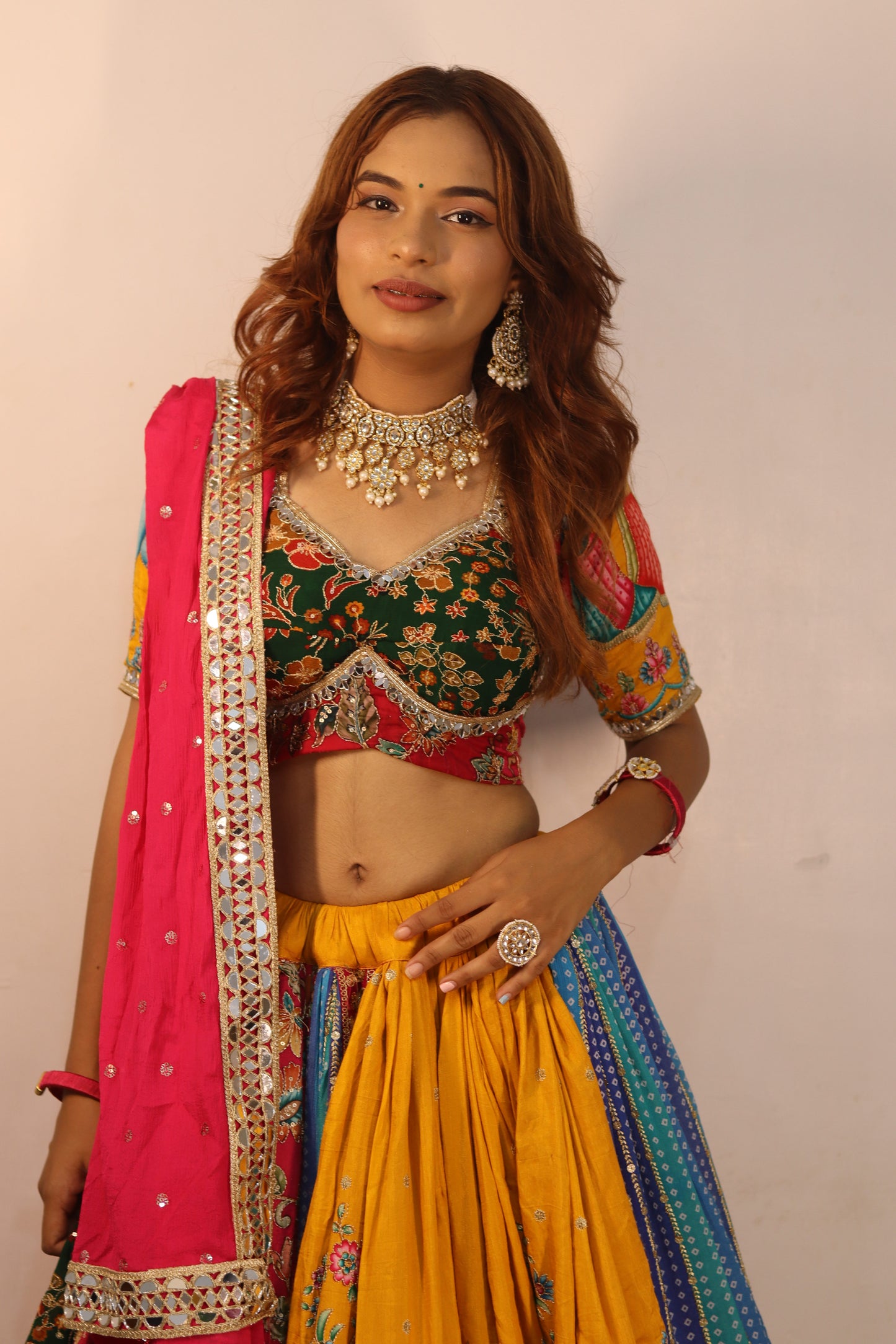 Radha Rani Collection| Pichwai Chaniya Choli