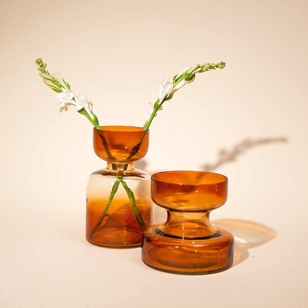 Hazel Glass vase | Set of 2