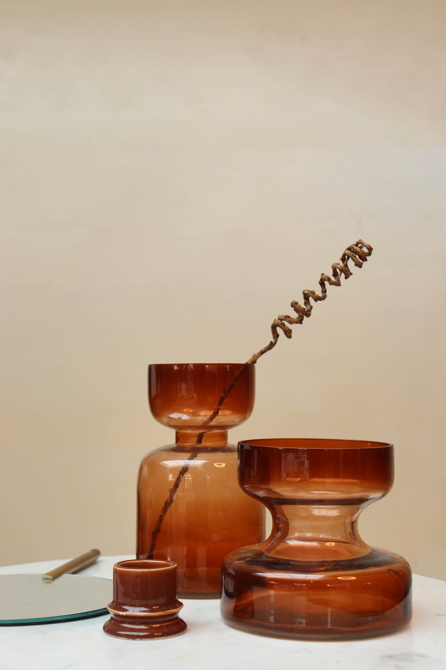 Hazel Glass vase | Set of 2