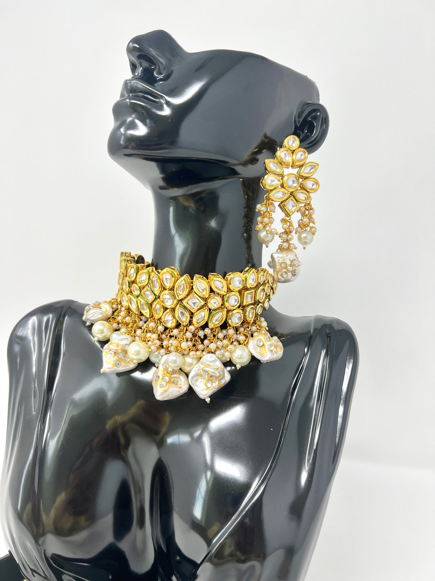 Myrãh Collection | Kundan Necklace Set