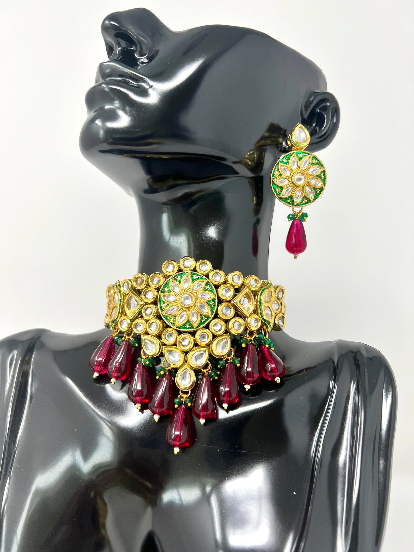 Myrãh Collection | Kundan Necklace Set