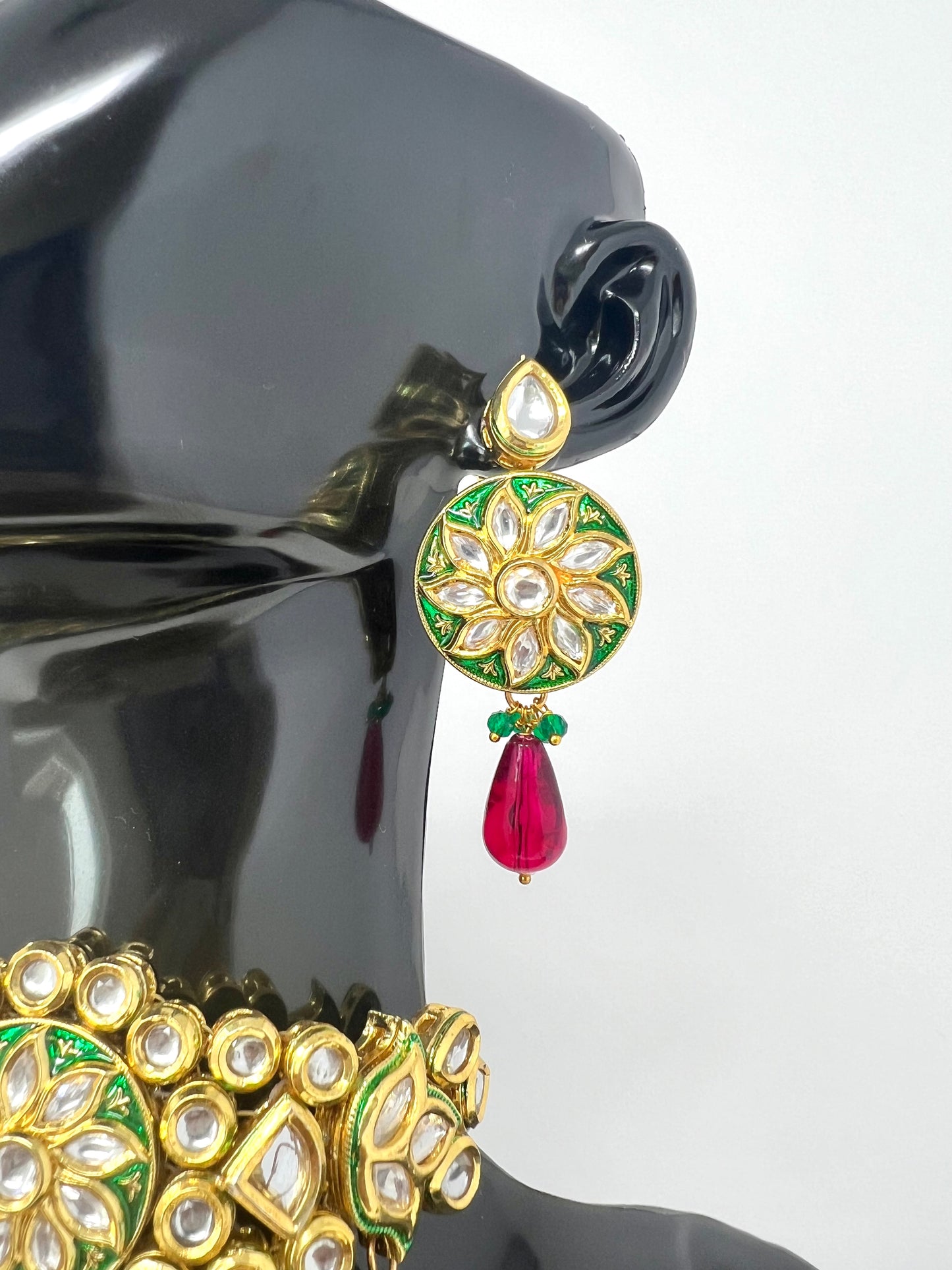 Myrãh Collection | Kundan Necklace Set