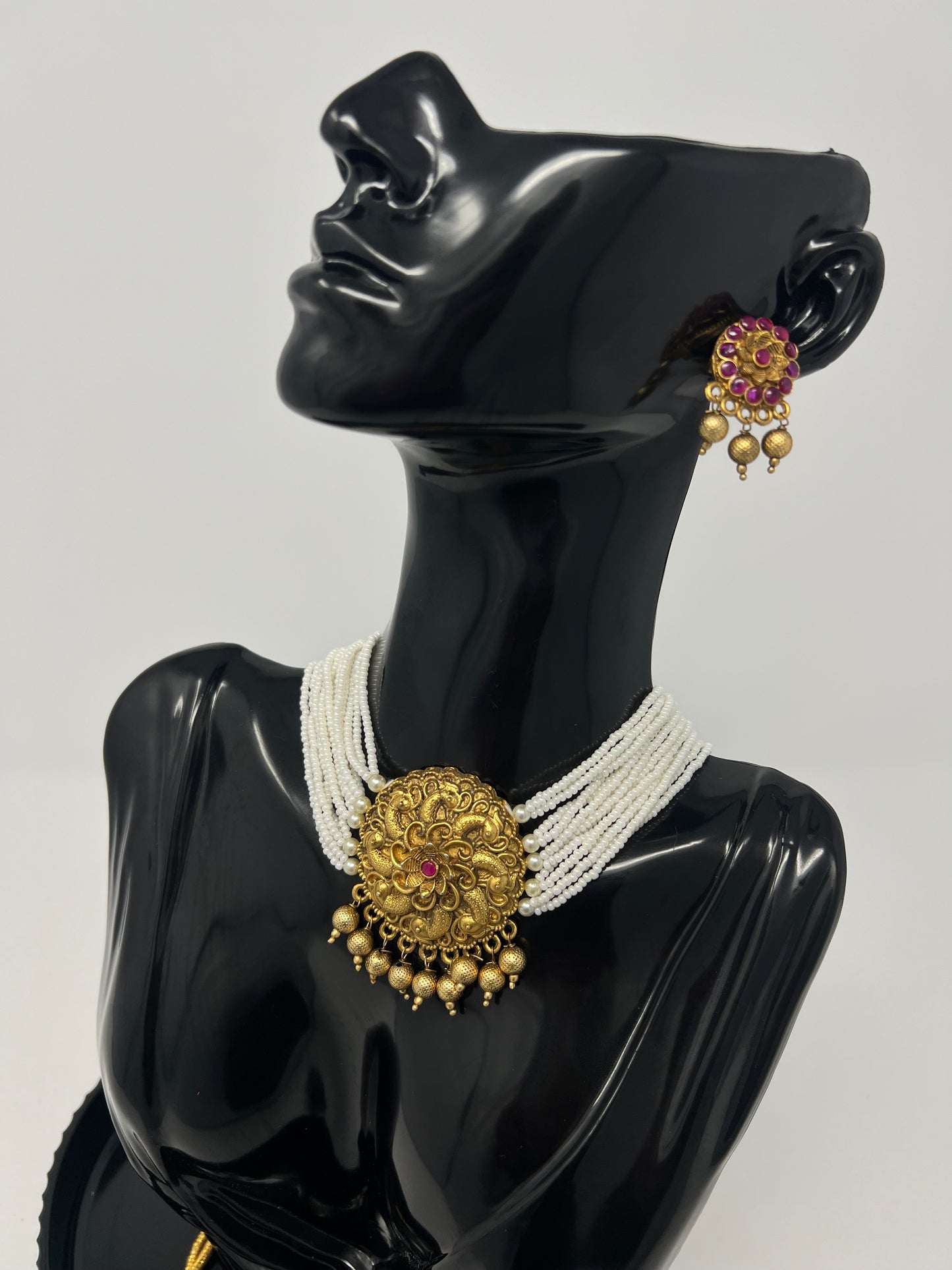 Traditional India Jewelry under $20 | Necklace Set