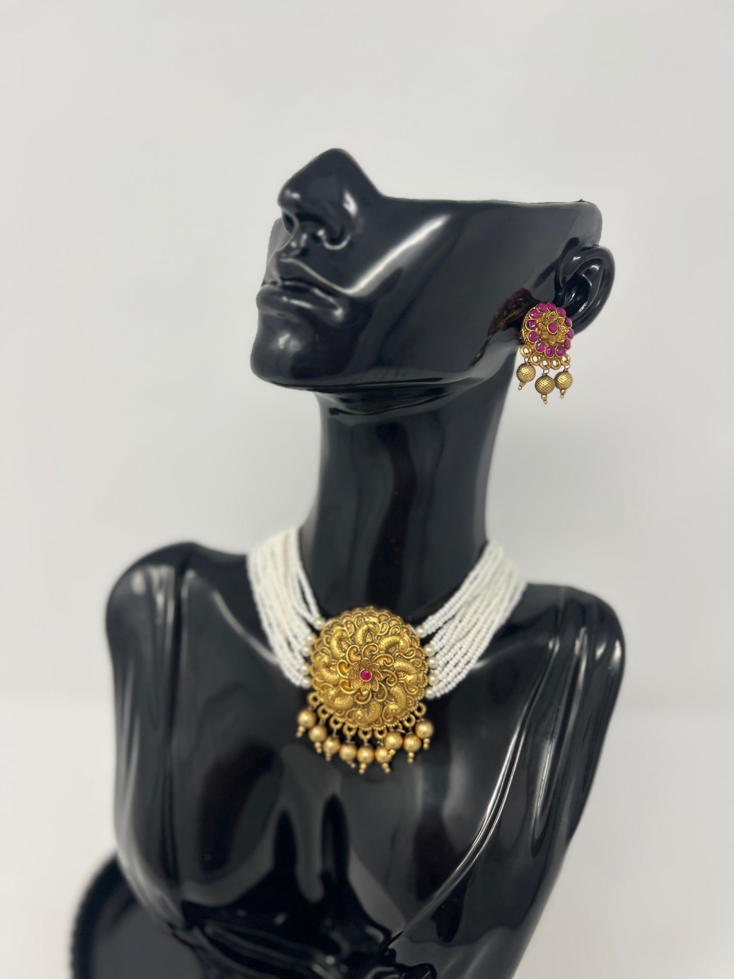 Traditional India Jewelry under $20 | Necklace Set