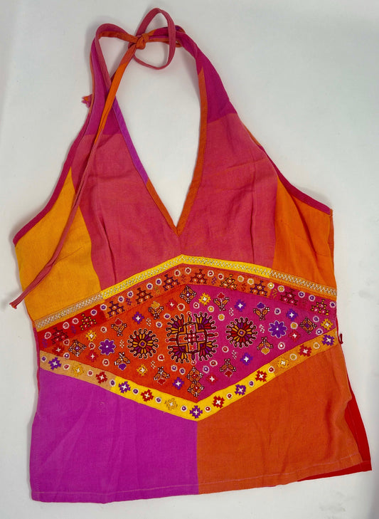 Halter Neck Tops | Handloom Organic Cotton