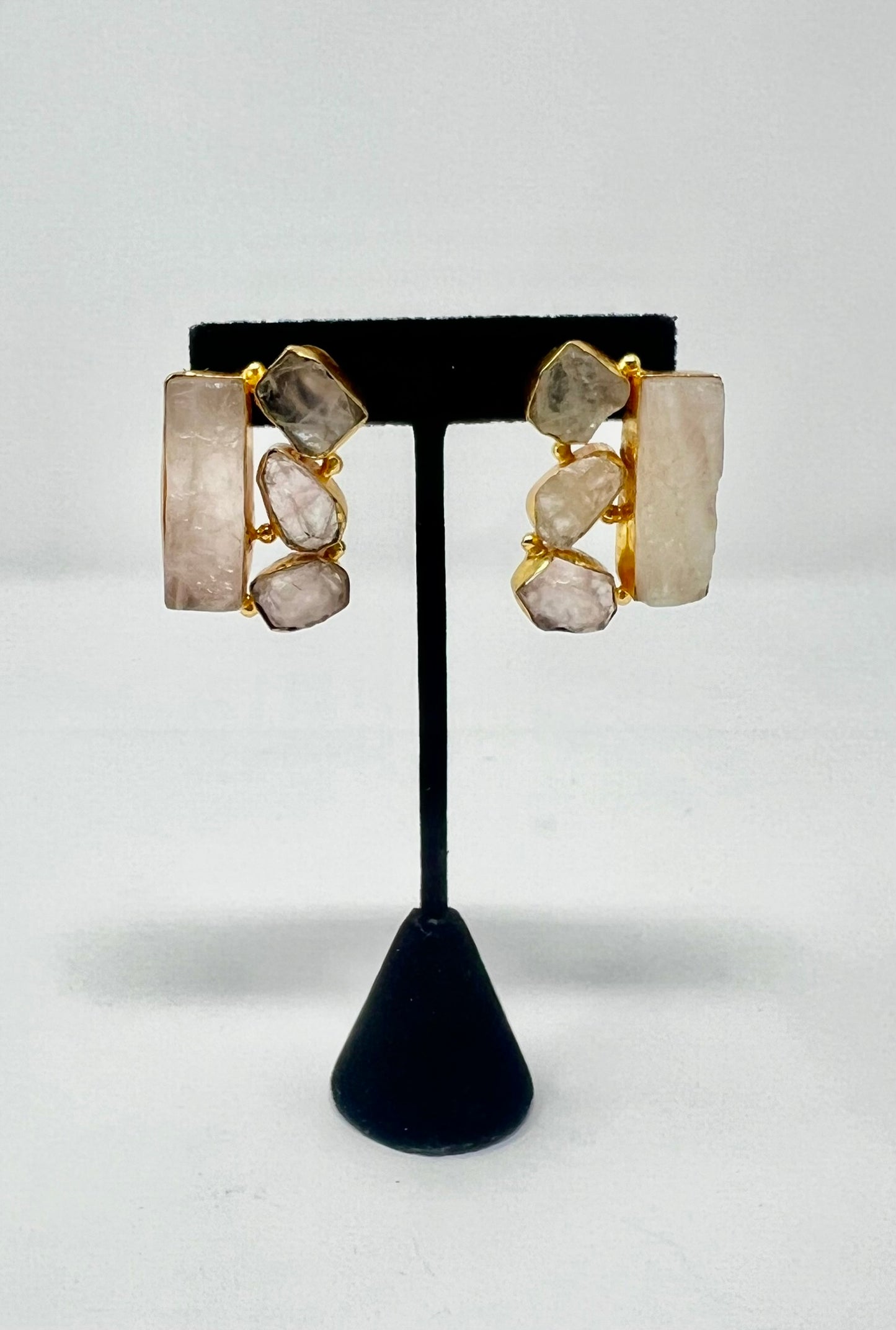 Jaipur Collection | Sea green Stone Earrings