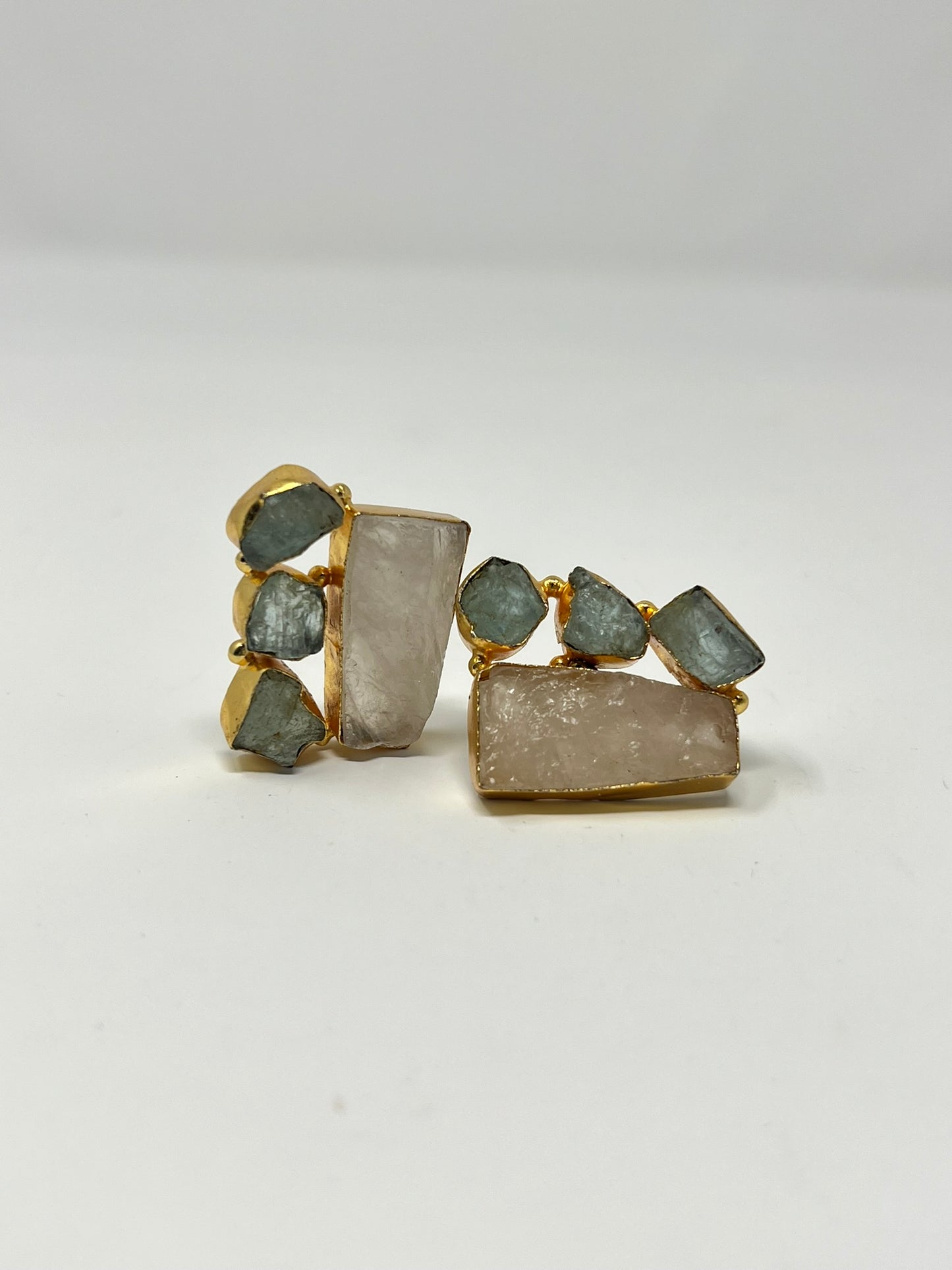 Jaipur Collection | Sea green Stone Earrings