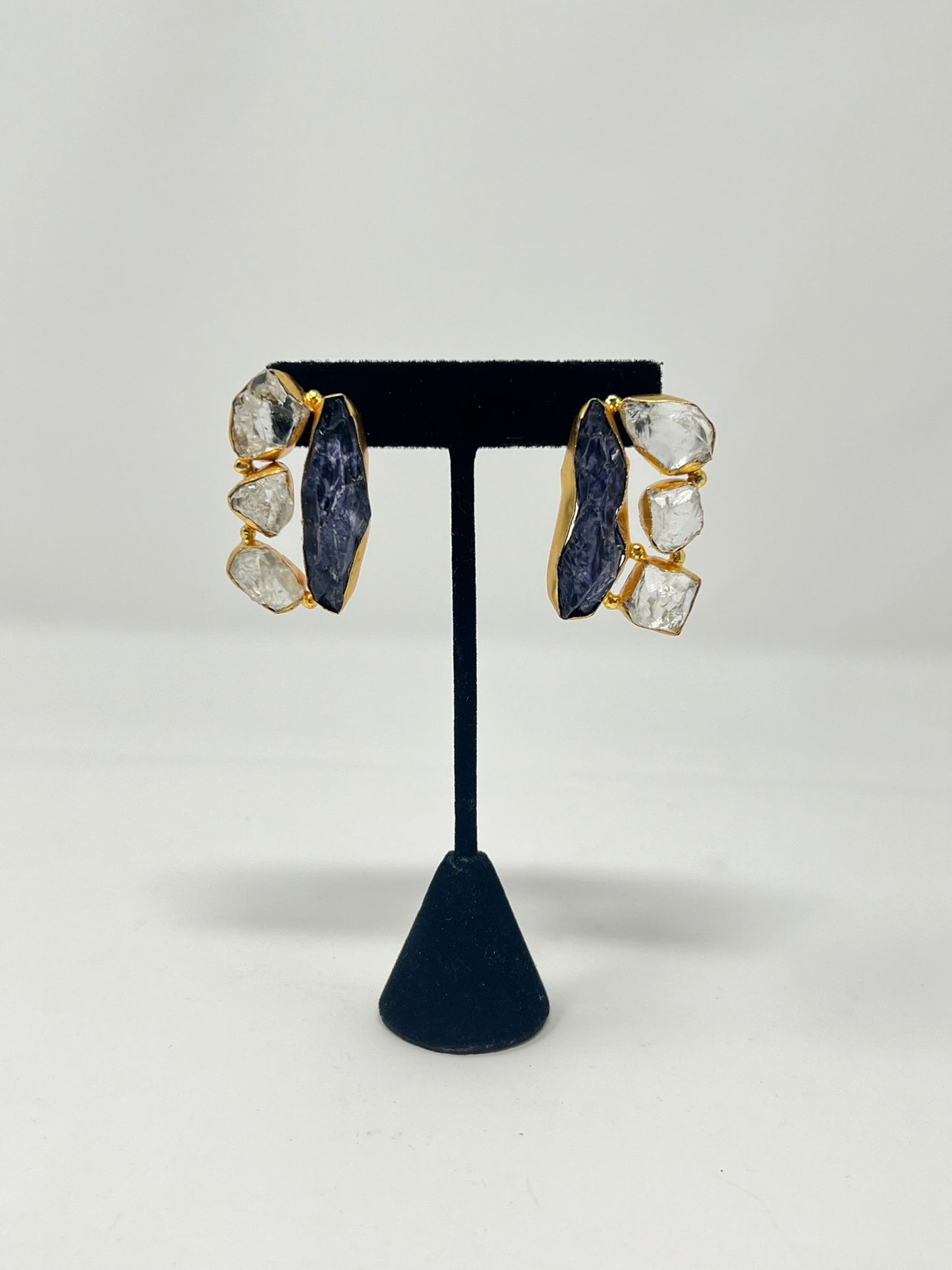Jaipur Collection | Sea green Stone Earrings