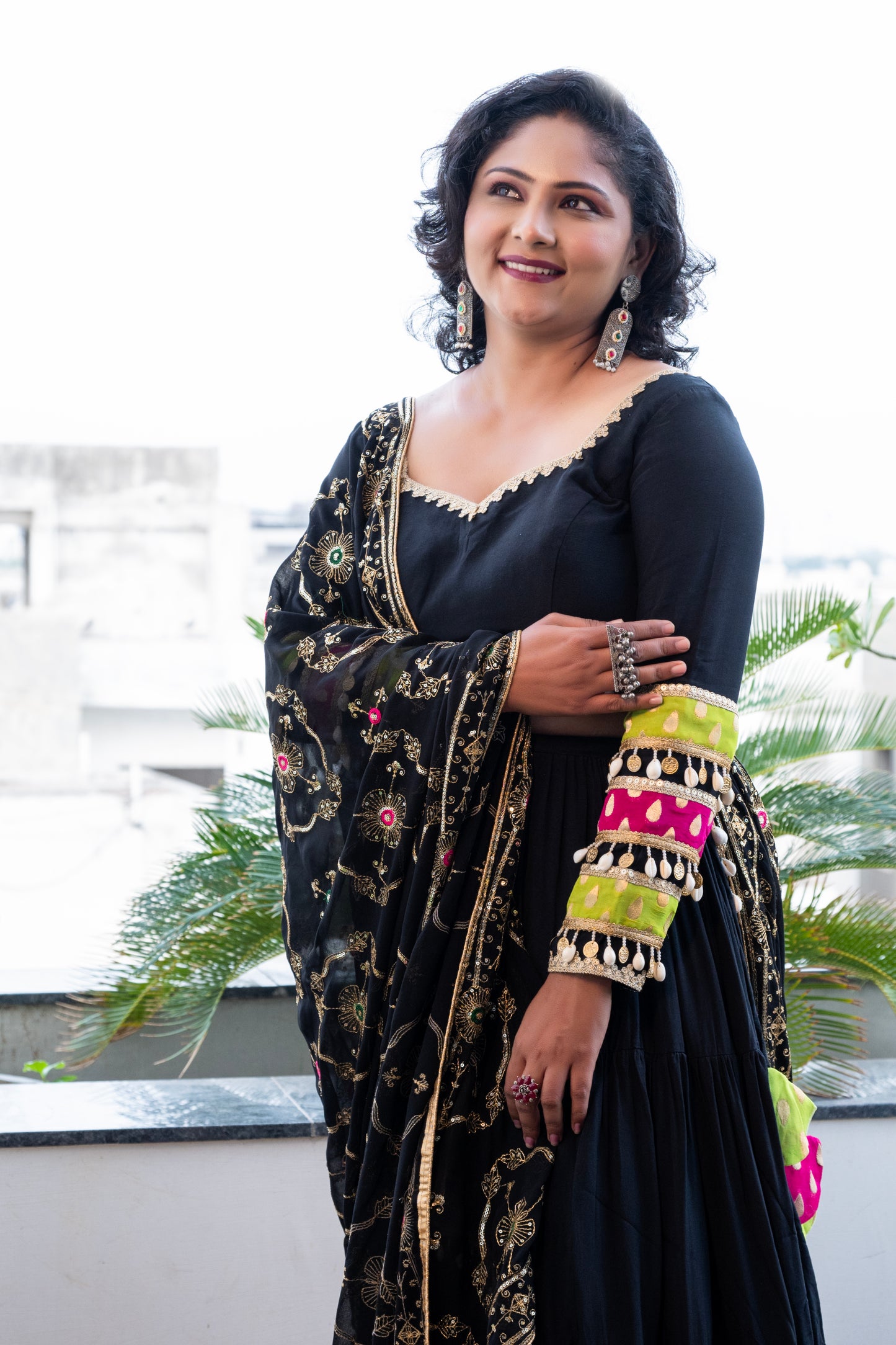 Vintage Black Chaniya Choli.
