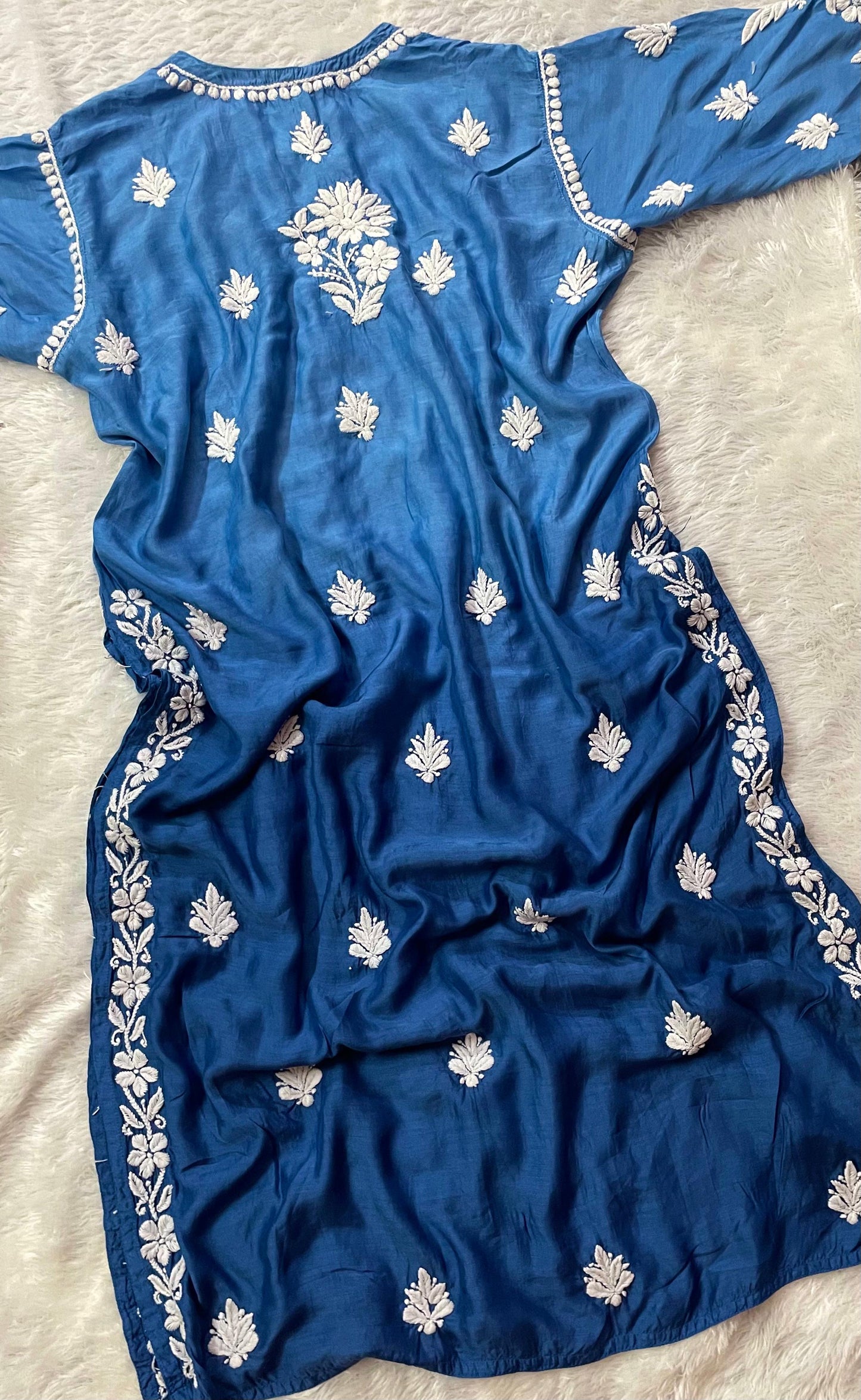 Premium 3D Chikankari Kurta