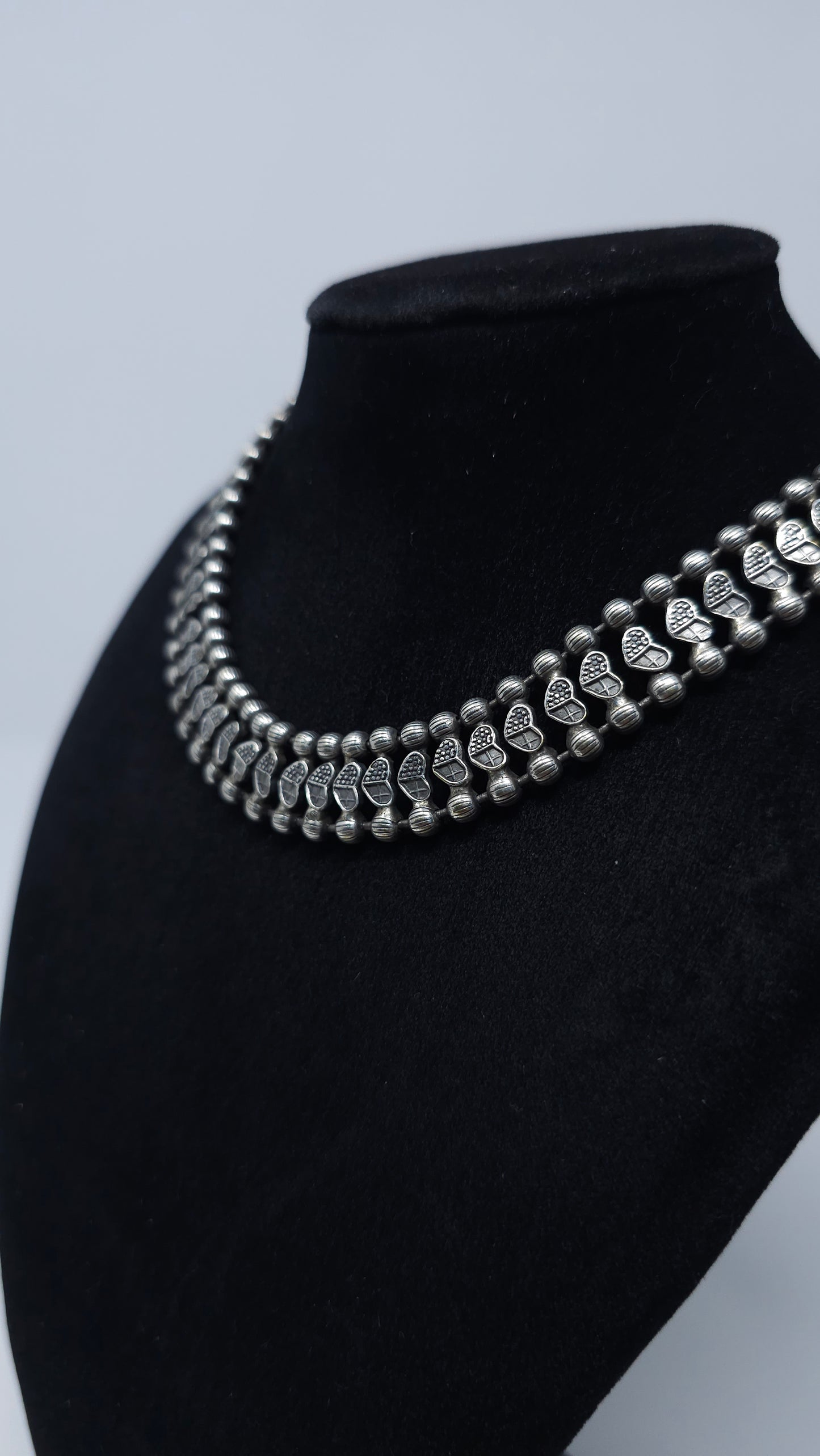 Paayal Inspired Oxidized Choker