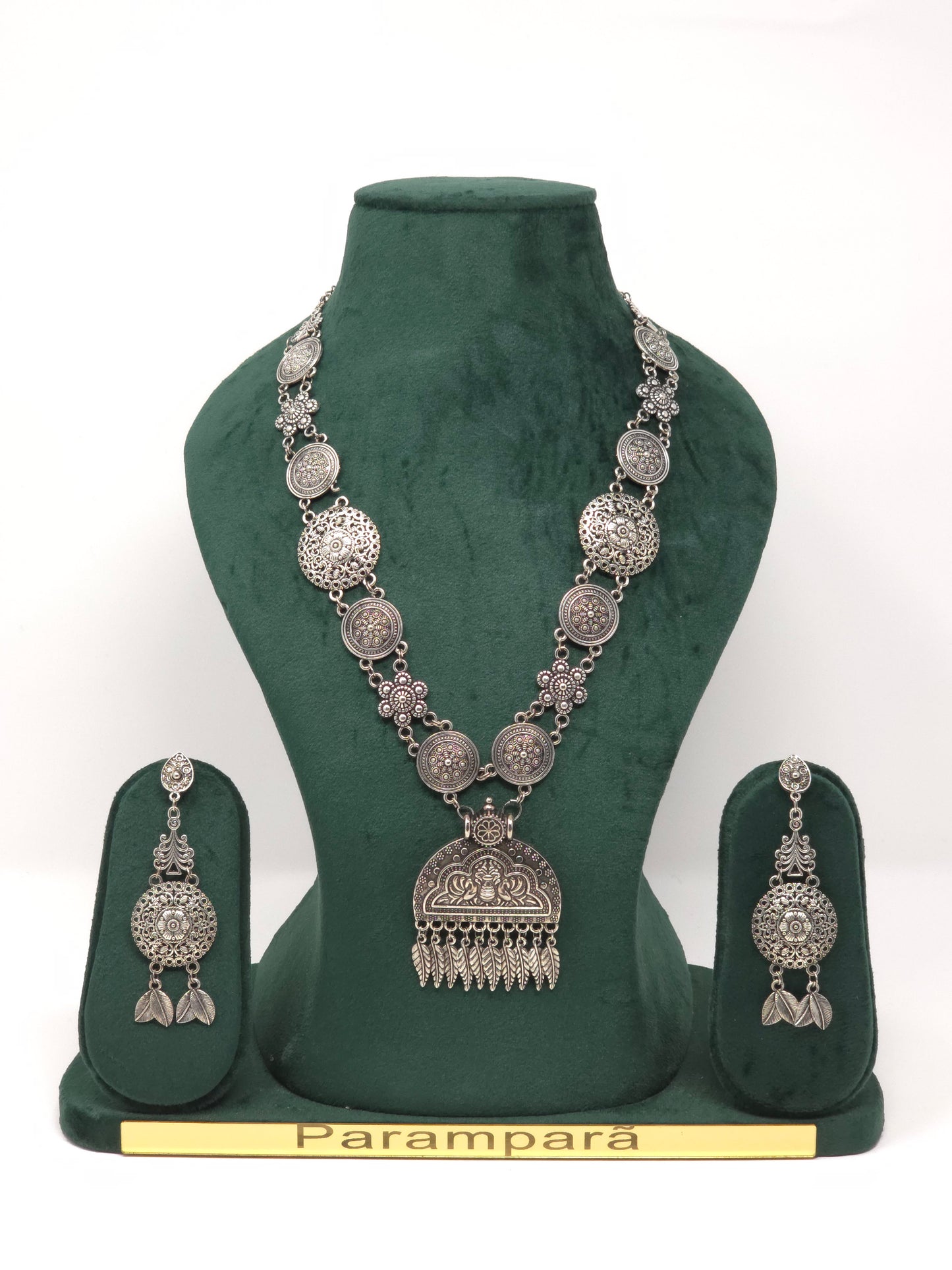 Goddess Medallion Necklace Set