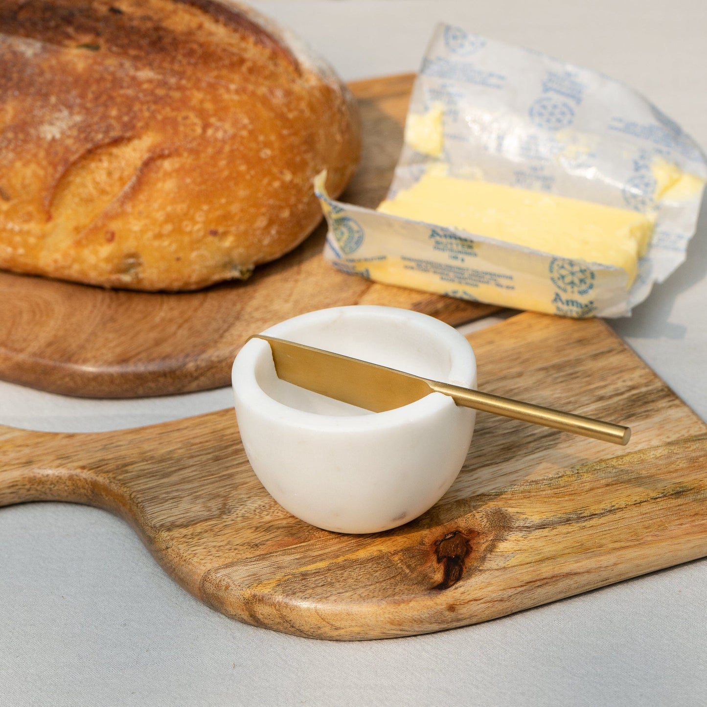 Marble Butter Dish