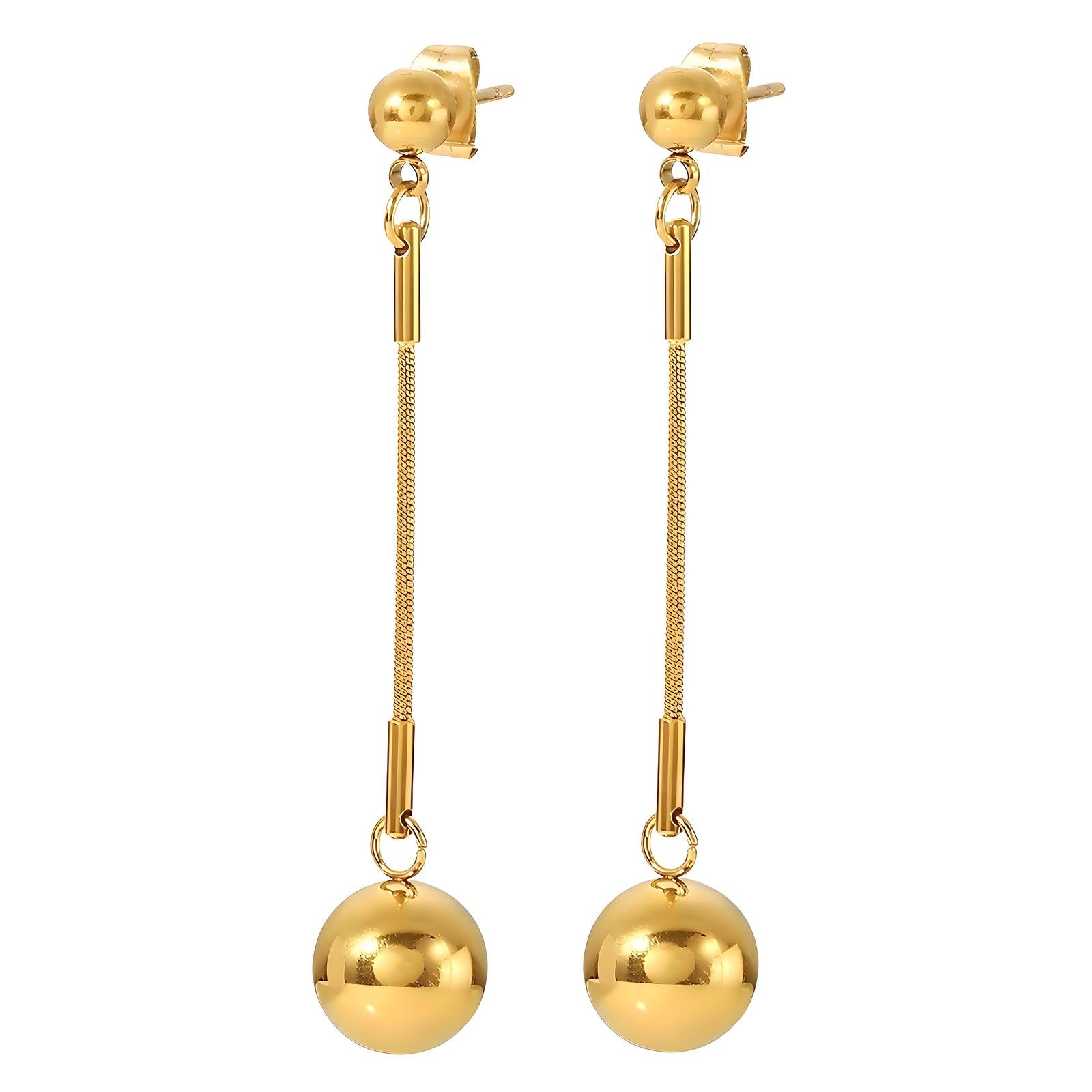 "18k gold plated, anti-tarnish jewelry—perfect New Year or Christmas gift for her. Elegant, durable, and the best accessory to elevate any look. A Best Buy treasure!"