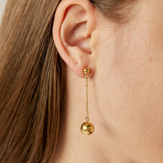 "18k gold plated, anti-tarnish jewelry—perfect New Year or Christmas gift for her. Elegant, durable, and the best accessory to elevate any look. A Best Buy treasure!"