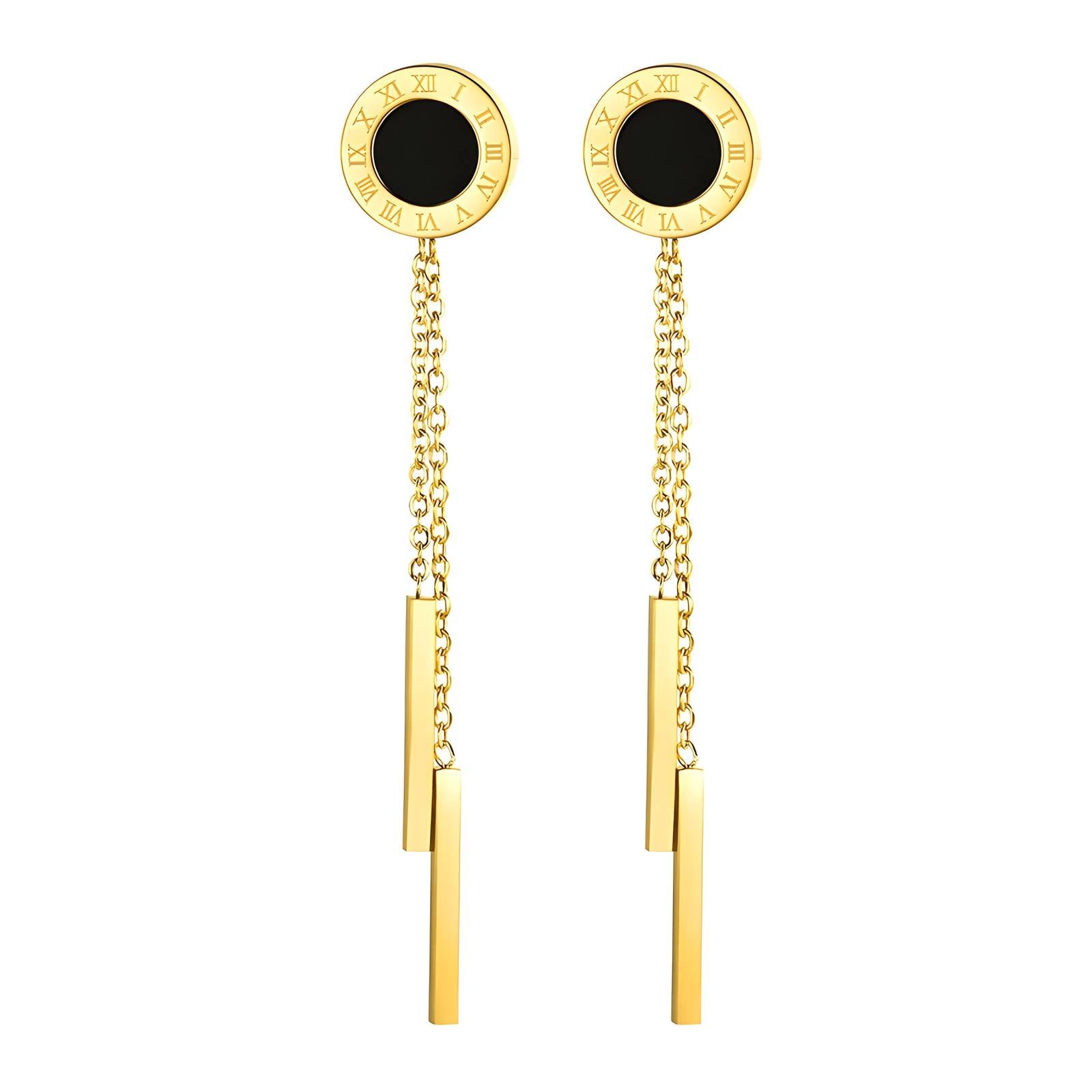 "18k gold plated, anti-tarnish jewelry—perfect New Year or Christmas gift for her. Elegant, durable, and the best accessory to elevate any look. A Best Buy treasure!"