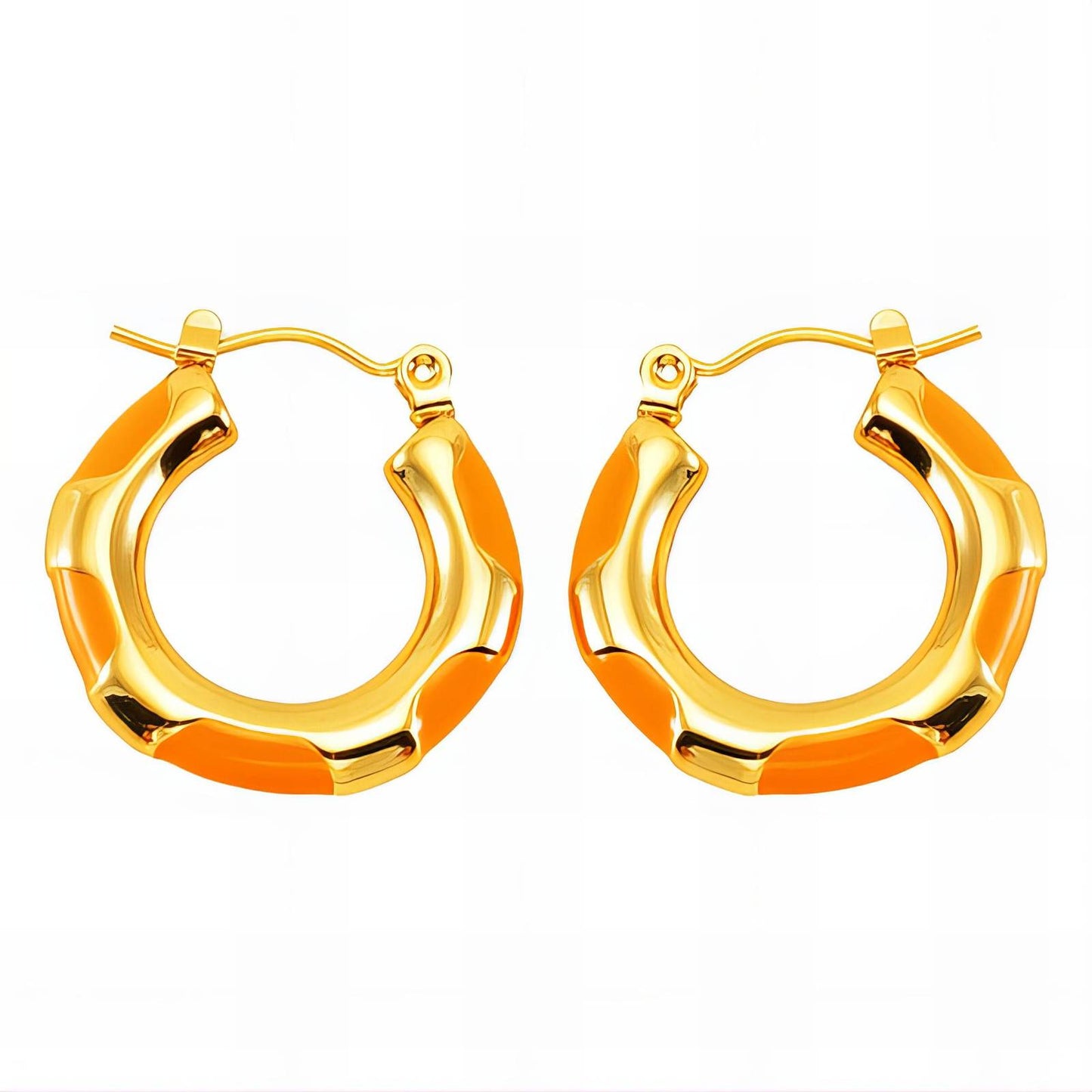"18k gold plated, anti-tarnish jewelry—perfect New Year or Christmas gift for her. Elegant, durable, and the best accessory to elevate any look. A Best Buy treasure!"