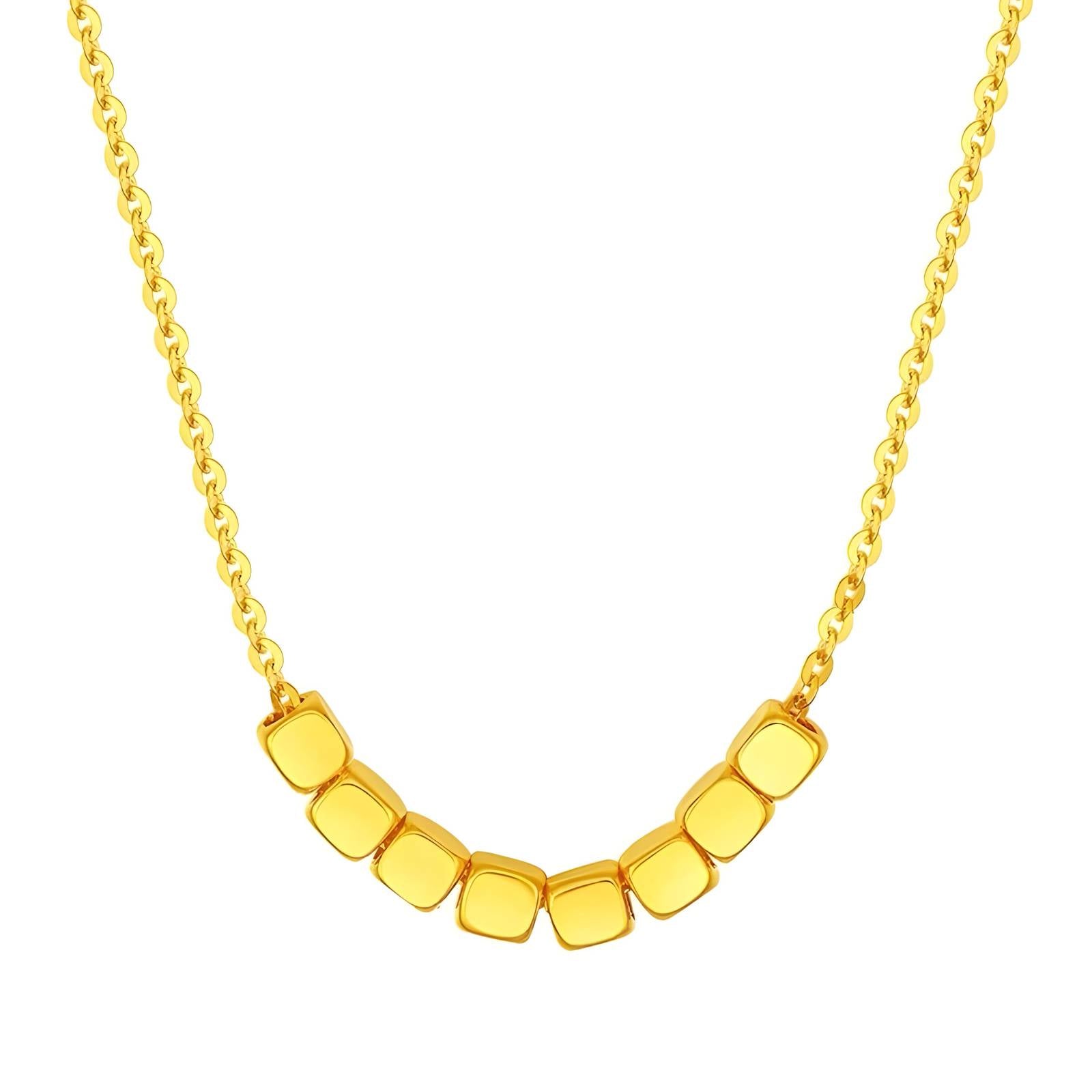 Anti Tarnish Waterproof Daily Wear 18K Gold Triple Plated Premium Quality Stainless Steel  Solid Gold Plated Pendant.