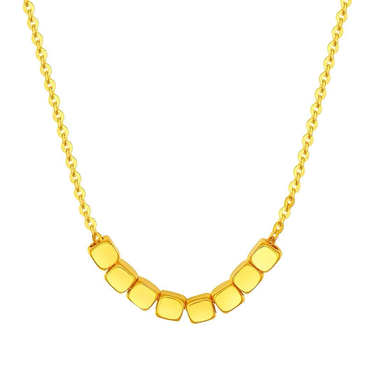 Anti Tarnish Waterproof Daily Wear 18K Gold Triple Plated Premium Quality Stainless Steel  Solid Gold Plated Pendant.