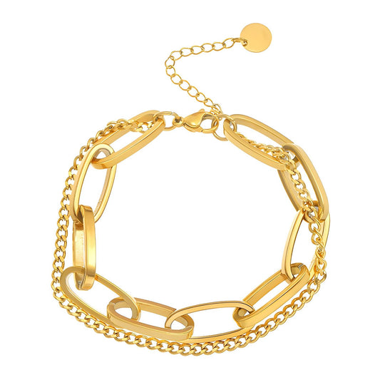 18k Gold plated intensity bracelet . Best Jewelery  in savannah USA. Xmas present . New Launch.