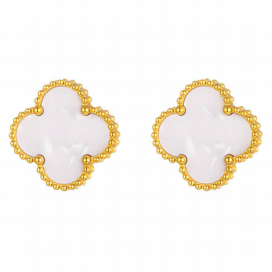 18K Gold Plated | Mother of pearls Earrings.