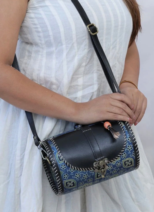 Blue Dholi Bags