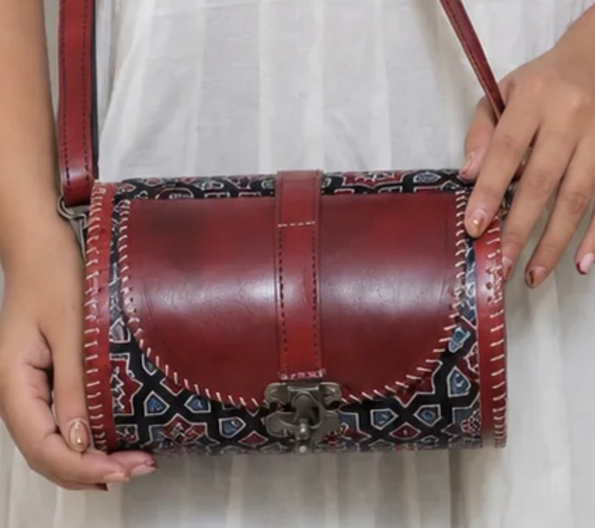Blue Dholi Bags