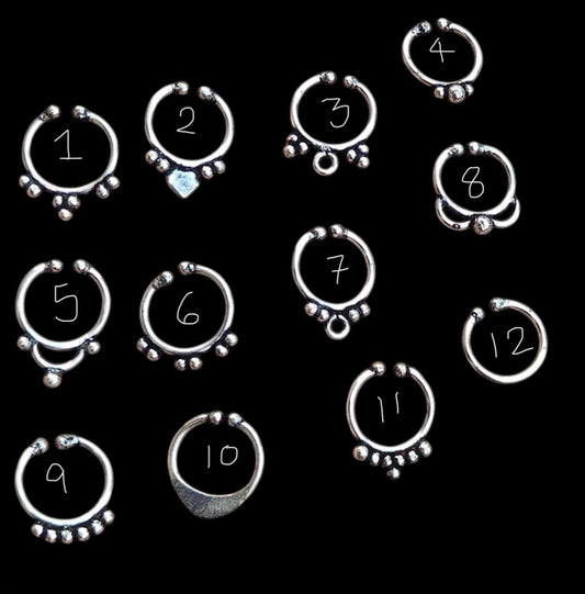 Simple Septum Nose Rings