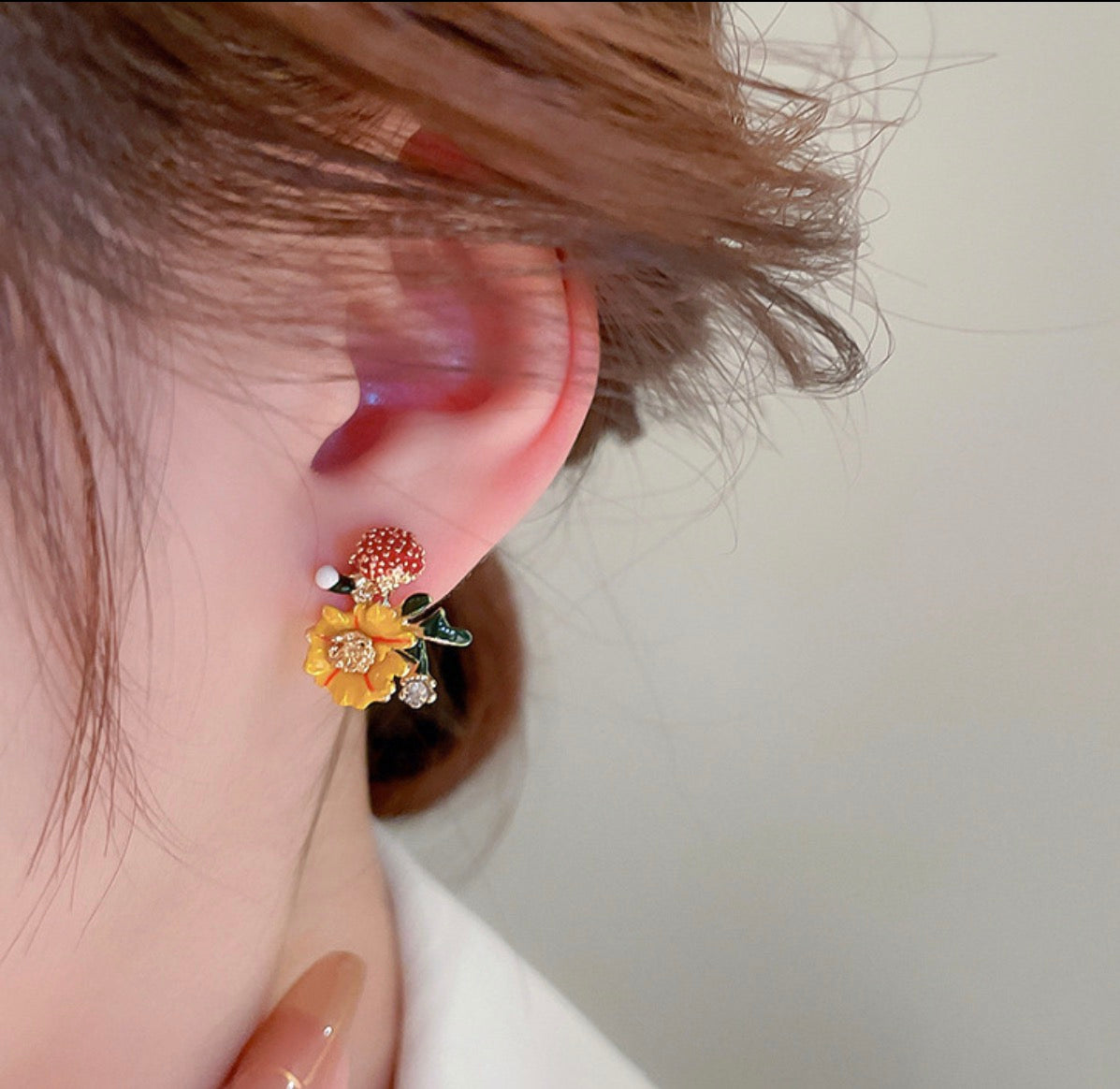 Dandelion Earrings