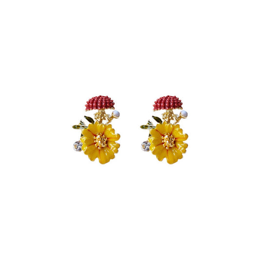 Dandelion Earrings