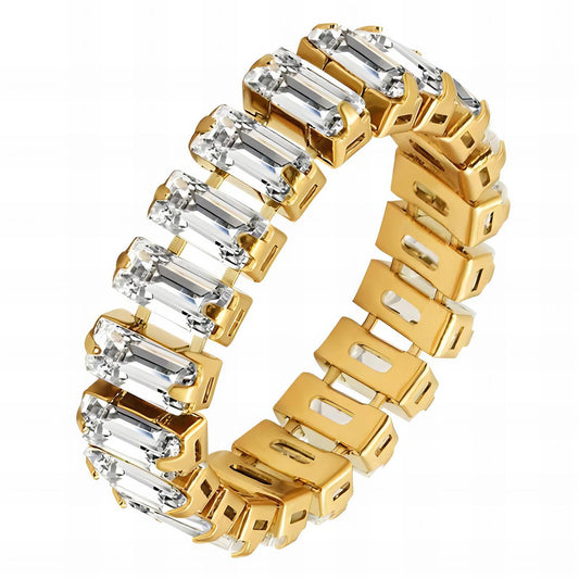Gold Plated Anti-Tarnish Cubic Zirconia stone Ring. New arrival in USA . Best Christmas and new year Gift.