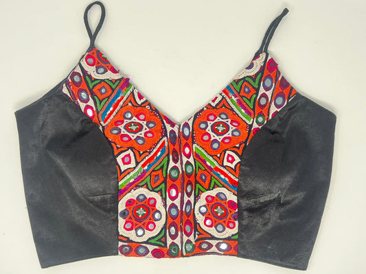 Kutchi Spaghetti Strap Blouse