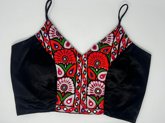 Kutchi Spaghetti Strap Blouse