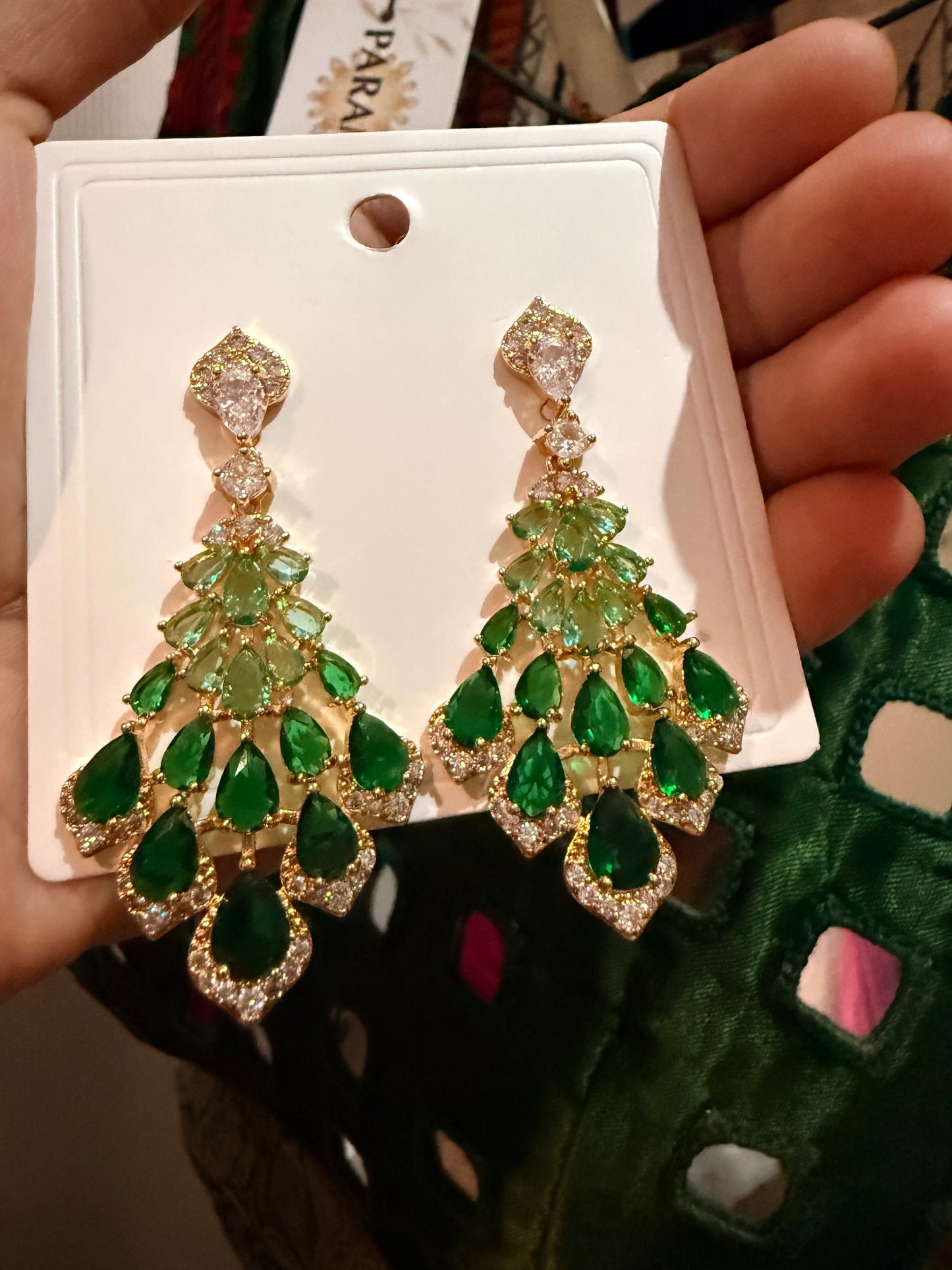 Morni statement earrings