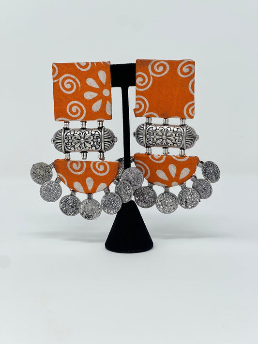 Prakriti Collection | Fabric Earrings
