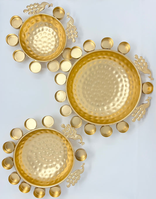 Peacock Urlis | Set of 3