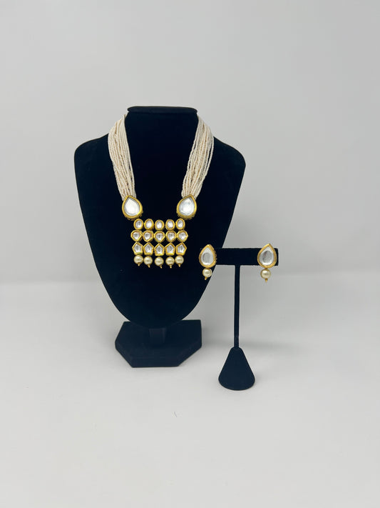 Myrãh Collection | Kundan Necklace Set