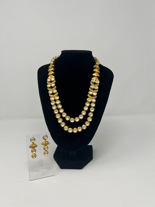 Myrãh Collection | Kundan Necklace Set