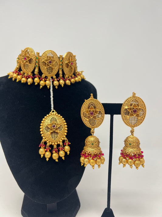 Temple Jewelry | Necklace Set.