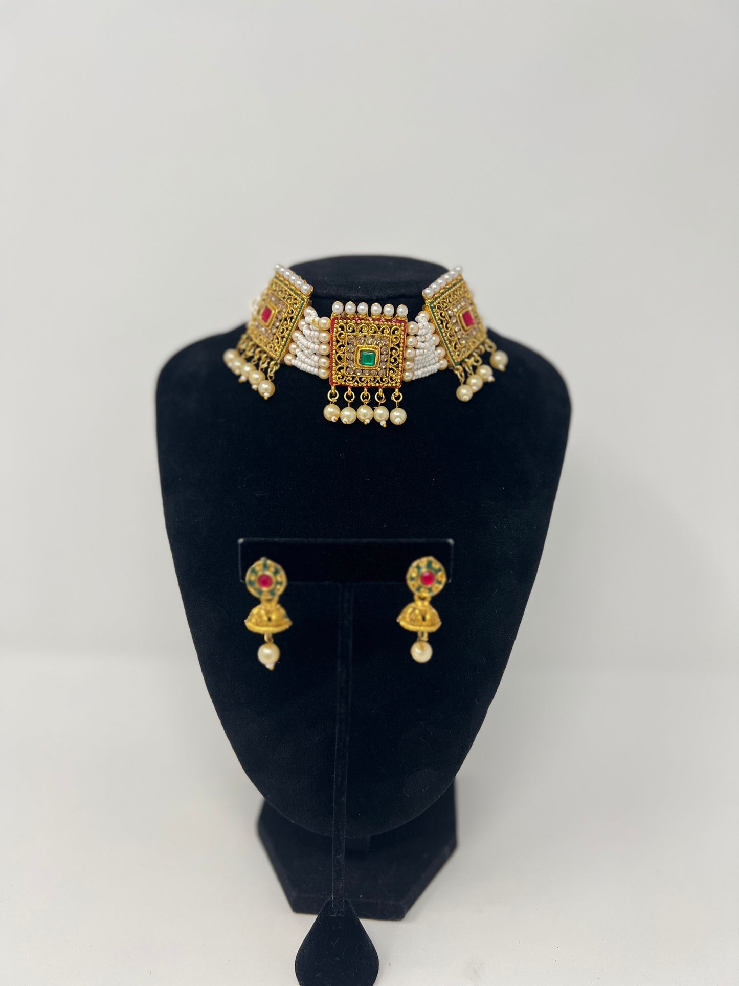 Traditional Indian Jewelry | Necklace Set